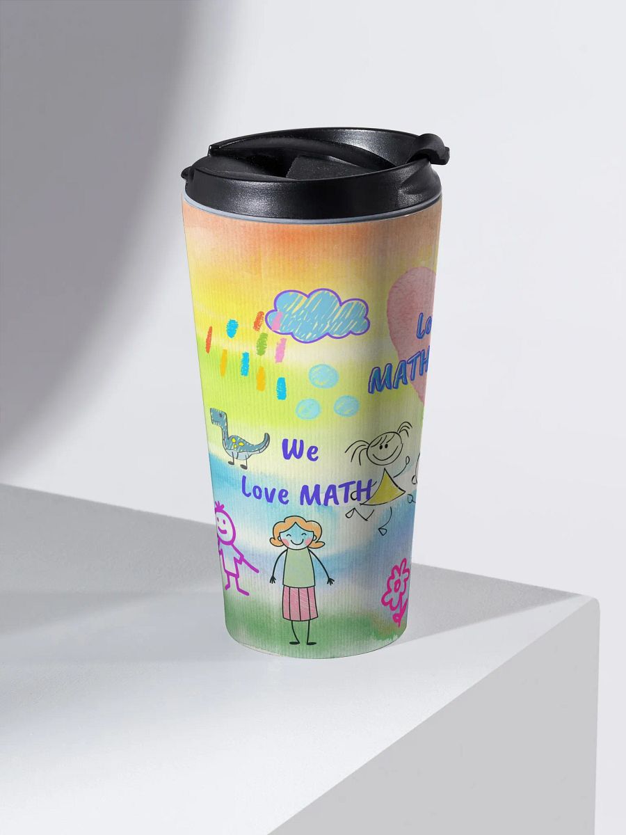 Math Teacher Appreciation Travel Mug gift for parents to math teachers product image (2)