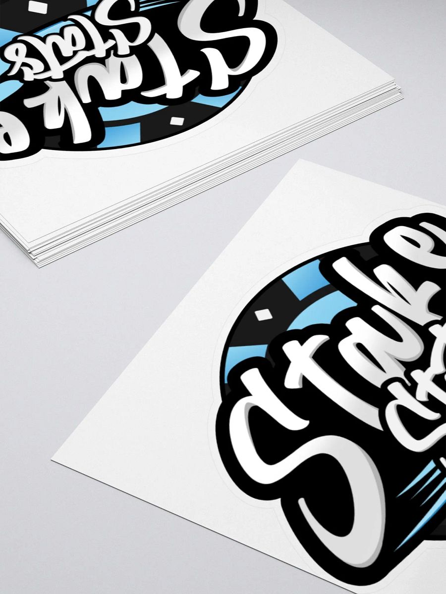 Stake Stats Chip Sticker - Blue product image (4)