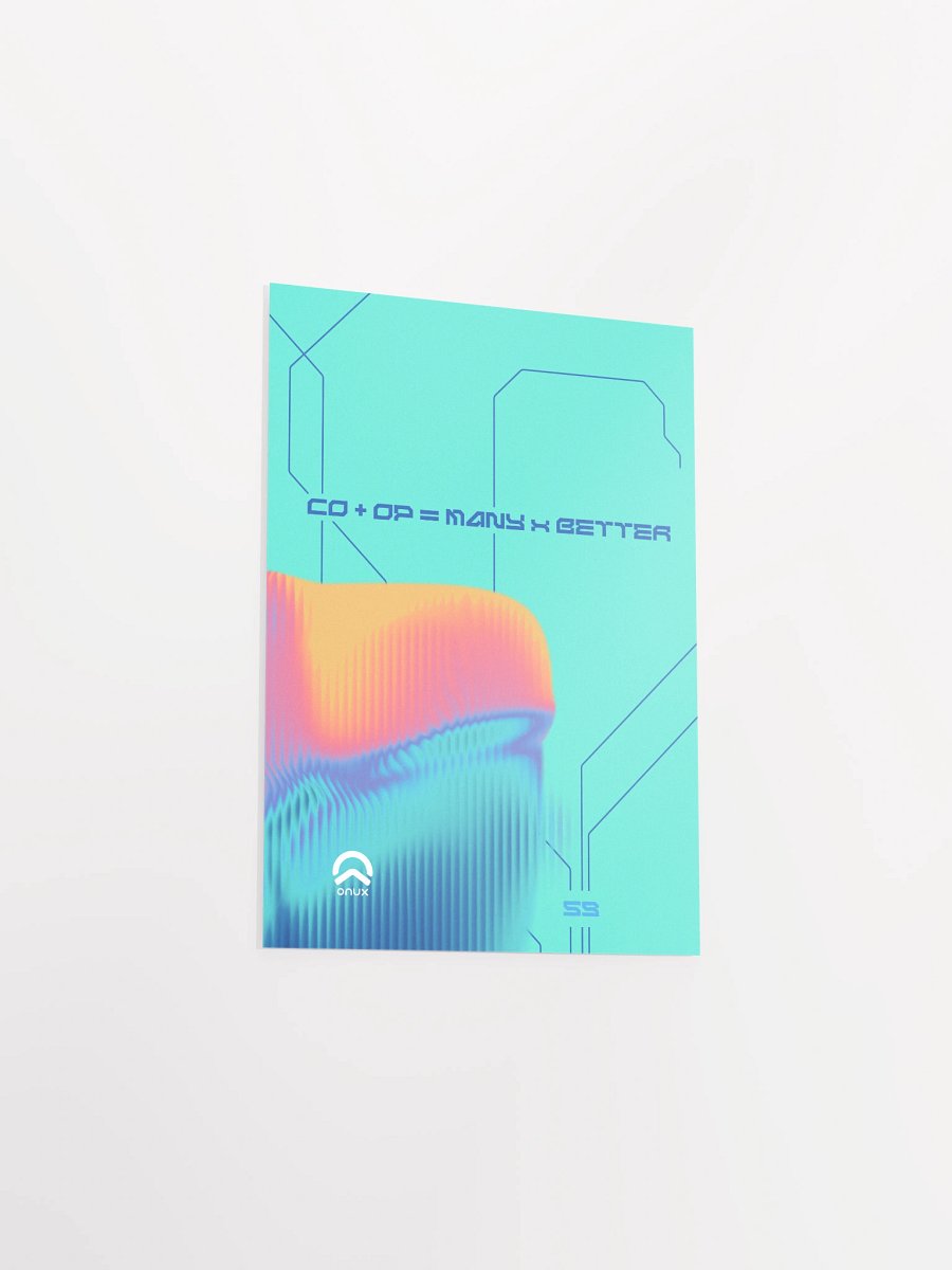 Onux - Orbinary - Poster | Co-operands - Co + Op = Many x Better product image (3)