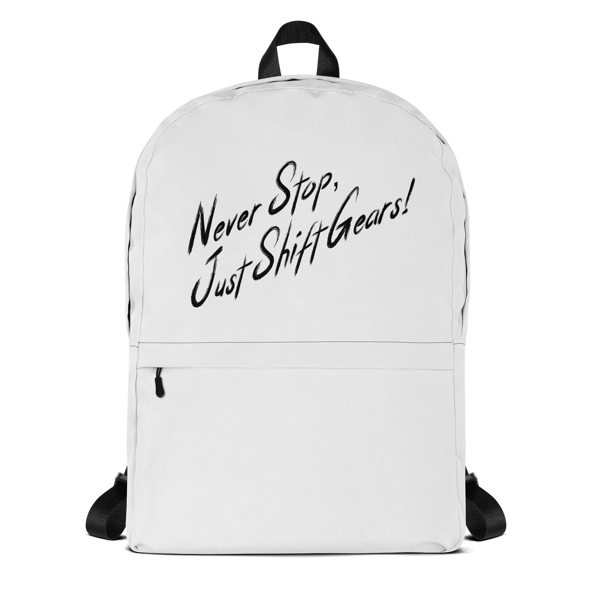 Never Stop, Just Shift Gears! - All-Over Print Backpack product image (1)