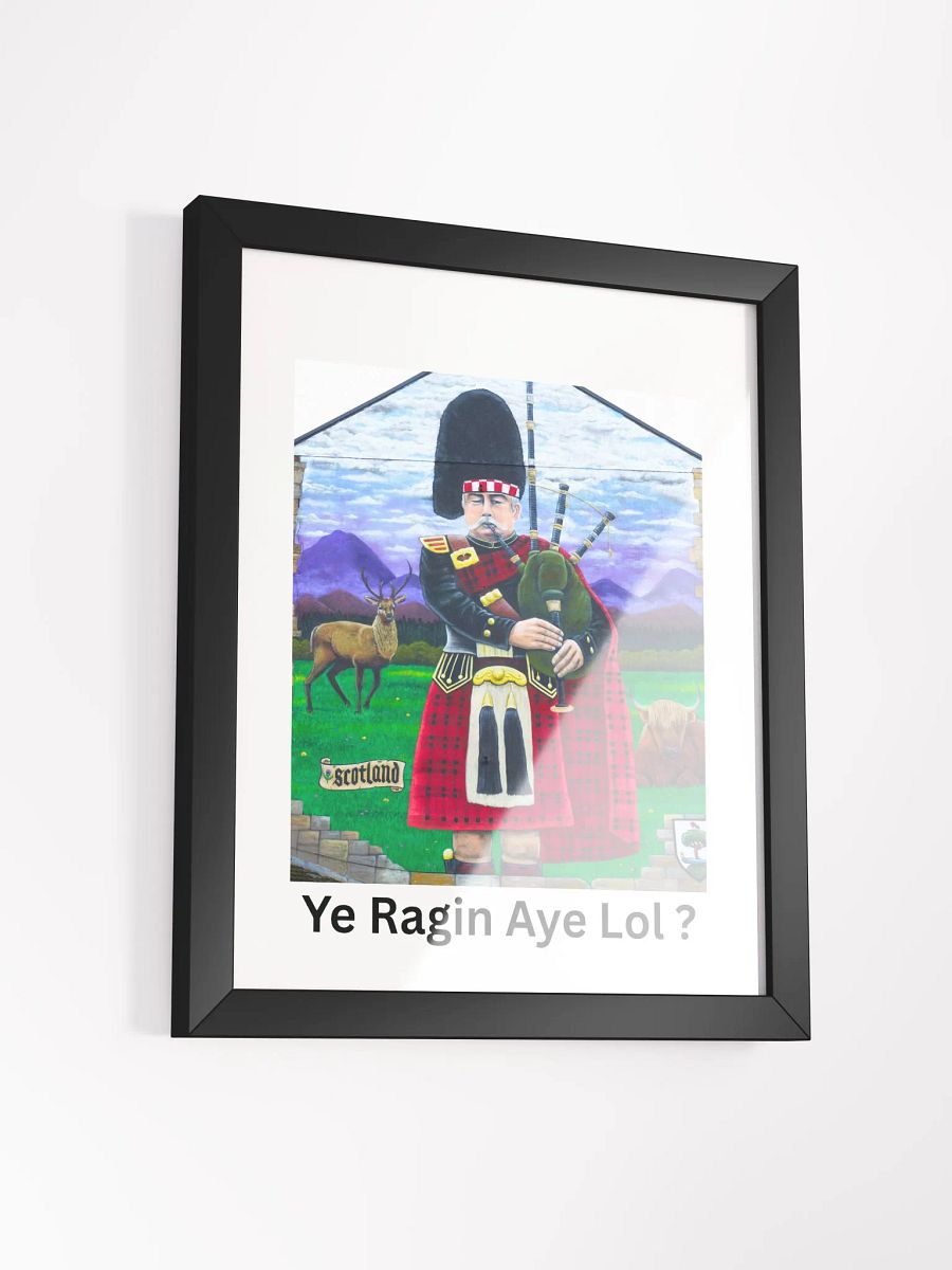 Framed Photograph - Cardonald Piper product image (3)