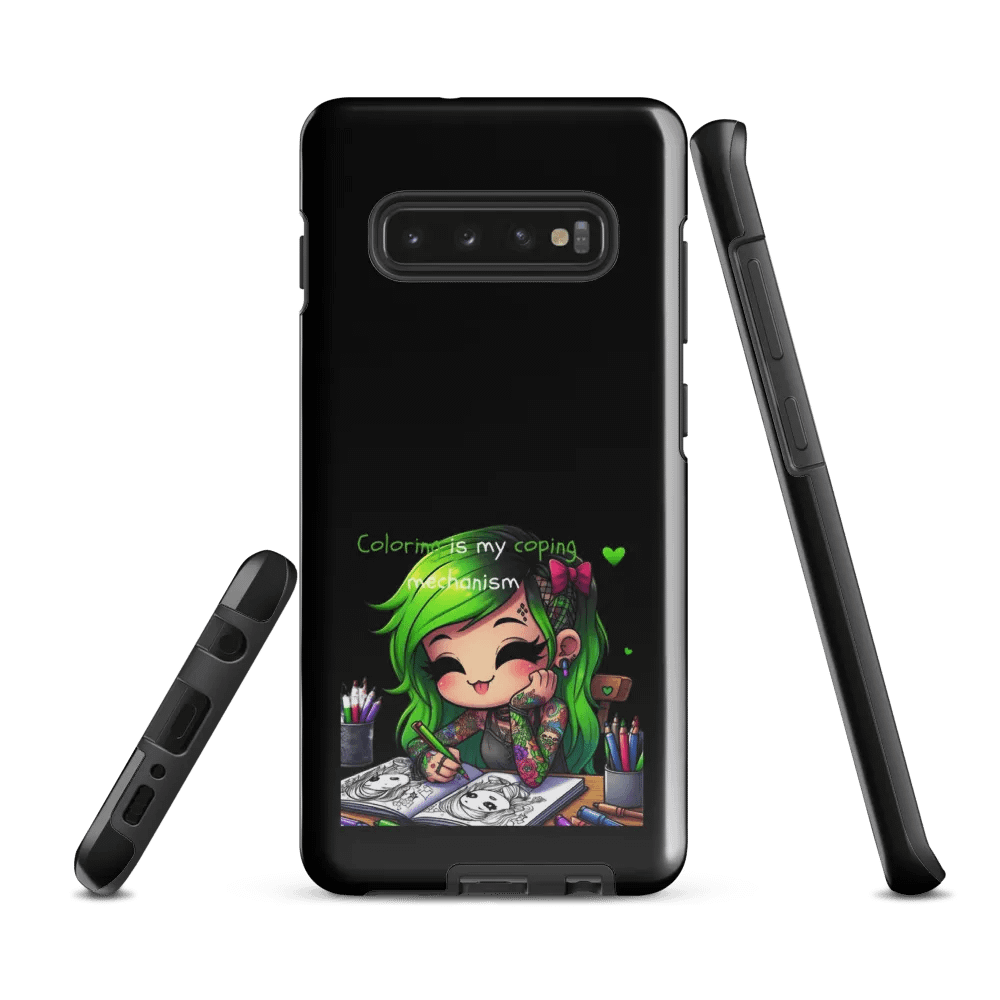 coloring is my coping mechanism samsung case product image (3)