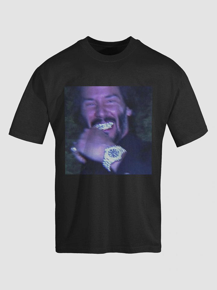 Bust down Keanu Premium Oversized Faded T-Shirt product image (1)