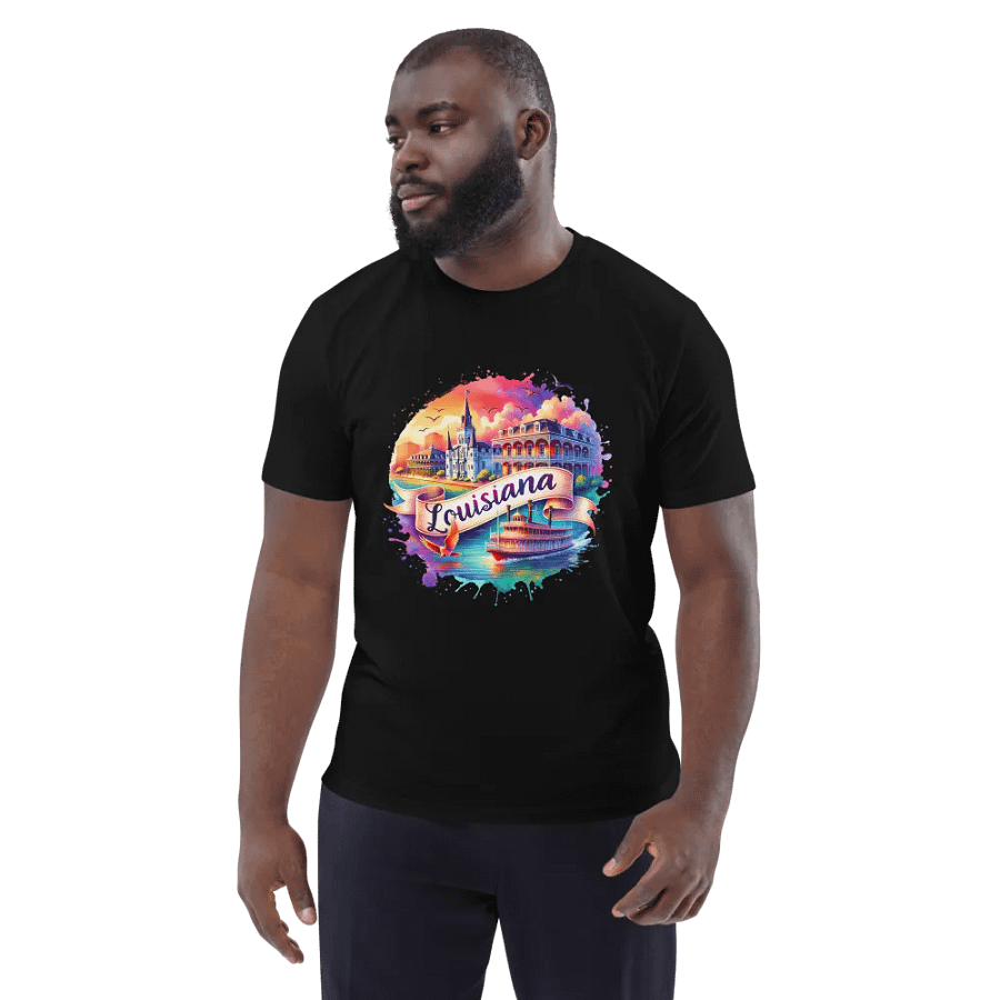 Louisiana Retro Tshirt product image (3)