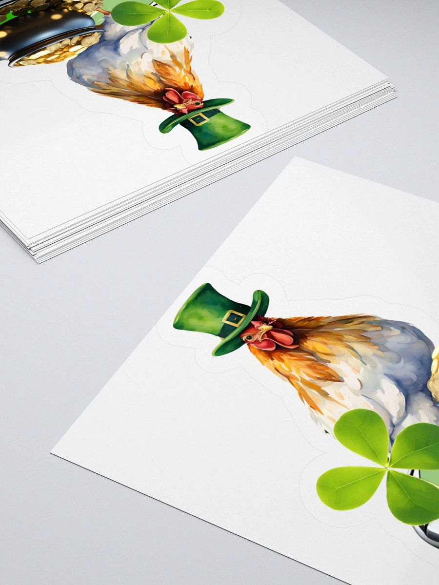 Lucky Clucks Kiss Cut Stickers product image (4)