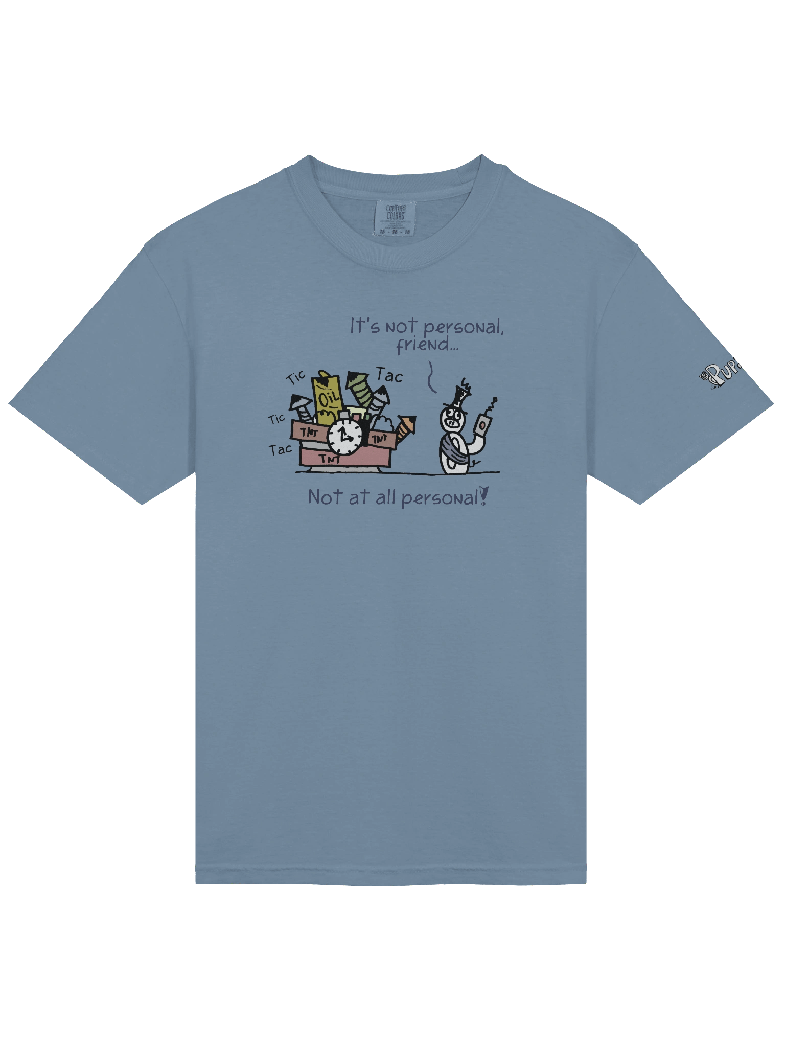 'Nothing personal' Pupsies! Heavyweight T-Shirt product image (3)