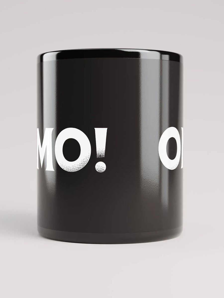 Omo! Black Glossy Mug product image (5)