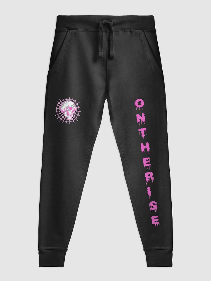 Spider web Skull Pink sweatpants product image (4)