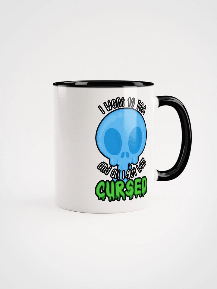 All I Got Was Cursed - Mage - Ceramic Mug w/Color product image (1)