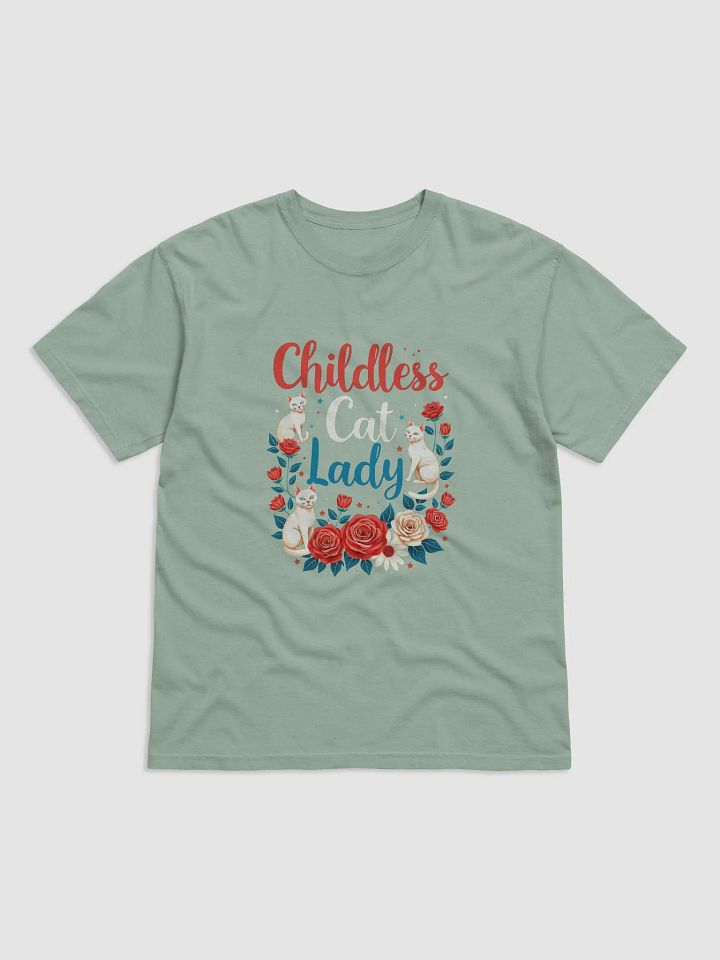 Childless Cat Lady Vibes T-Shirt product image (2)