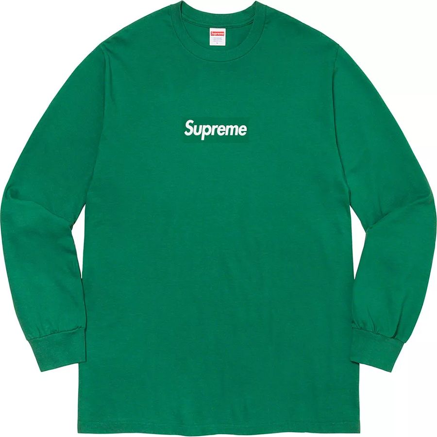 BRAND NEW Supreme Box Logo T-Shirt Fall Winter 2023 White T-Shirt with a Green Camo Logo 100% Authentic. Still sealed in the original bag. Size Medium Mens Buy from a Trusted Top Seller. Ships Fast product image (2)