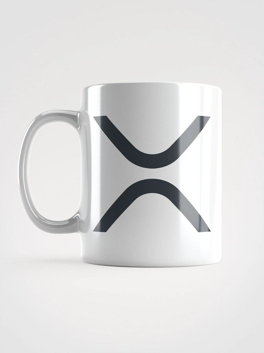 XRP Logo White Glossy Mug product image (6)