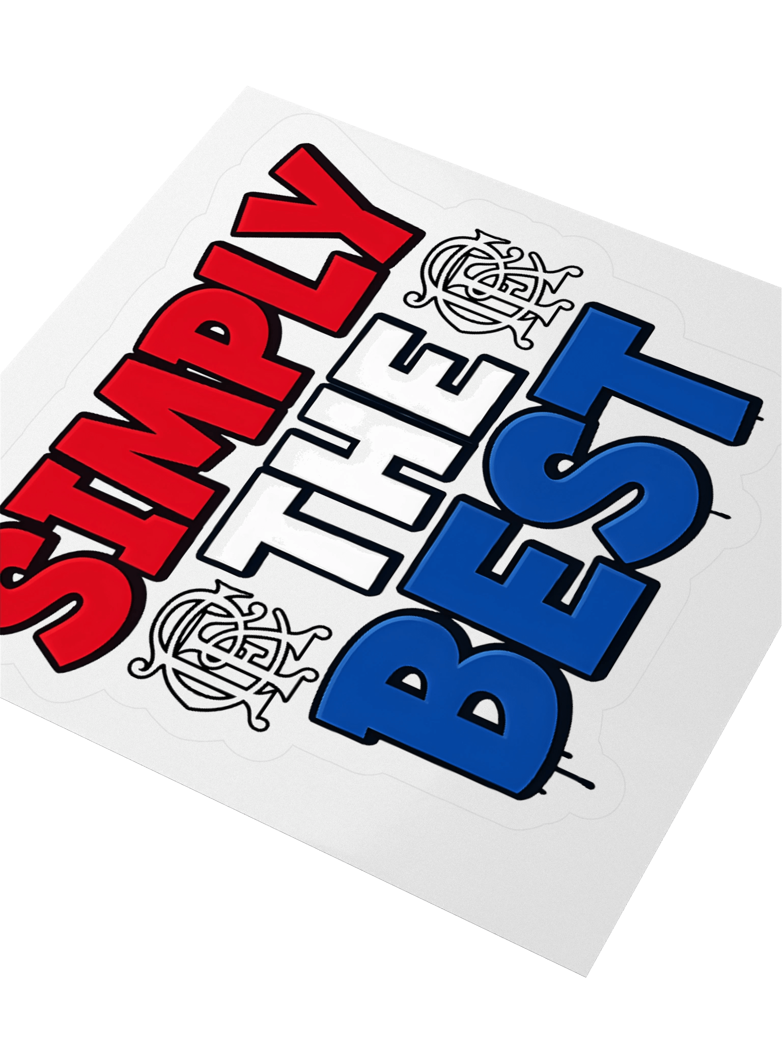 UBC "Simply The Best" Sticker product image (8)