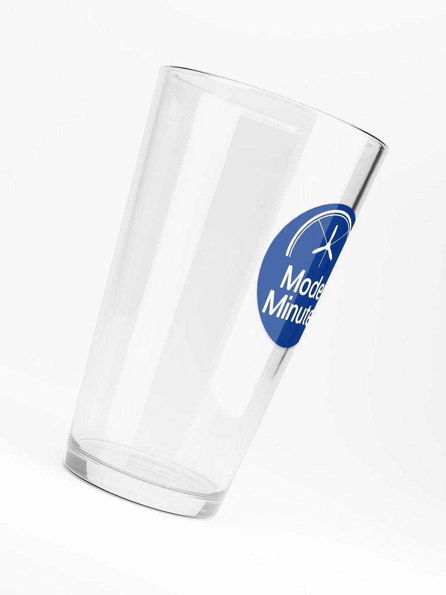 Model Minutes Pint Glass product image (6)