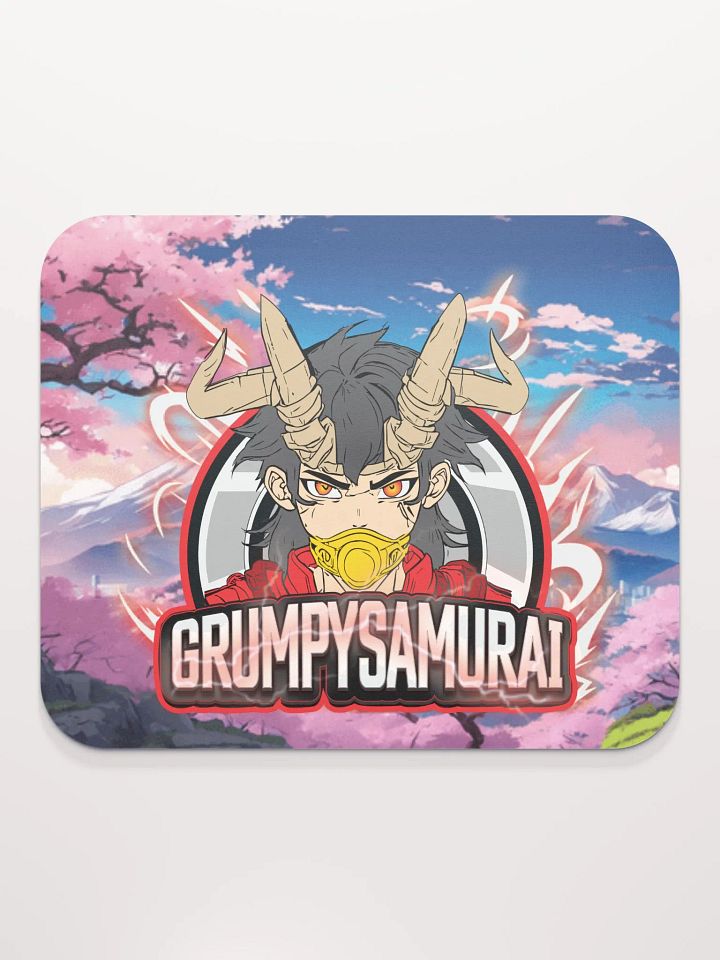 Grumpy Samurai Small Mouse Pad product image (2)
