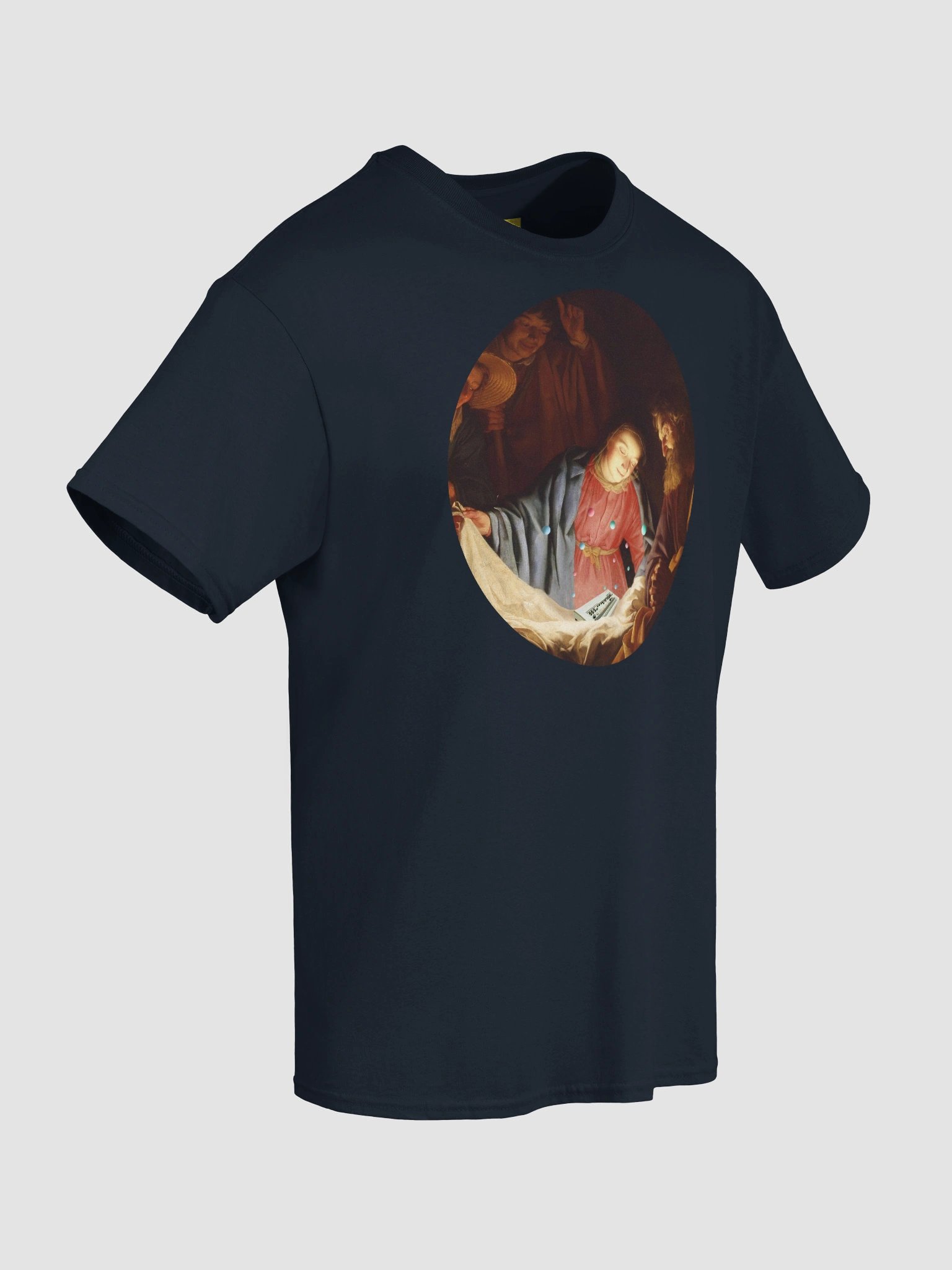 Adoration of the baby 909 by Frank Fonik , Techno EDM Unisex t-shirt product image (8)