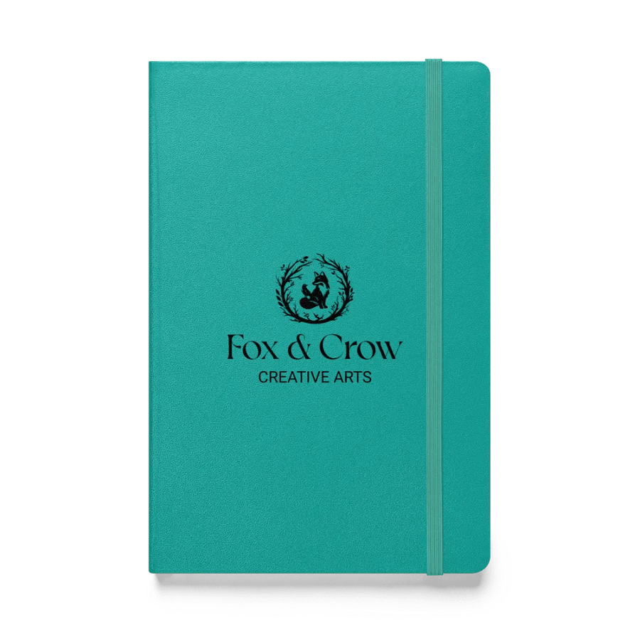Fox & Crow Creative Arts Logo Hardcover Notebook product image (1)