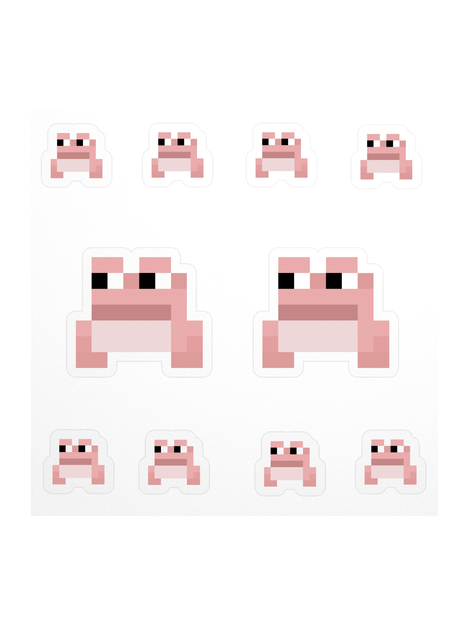 Pixel Brog Sticker Set product image (1)