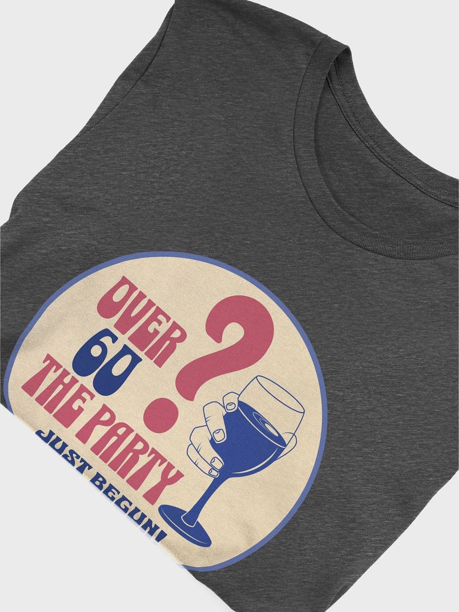 60th Birthday Celebration Wine Glass T-Shirt product image (6)
