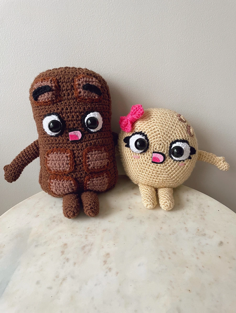 Choco and Pancake Crochet Plushies Bundle product image (1)