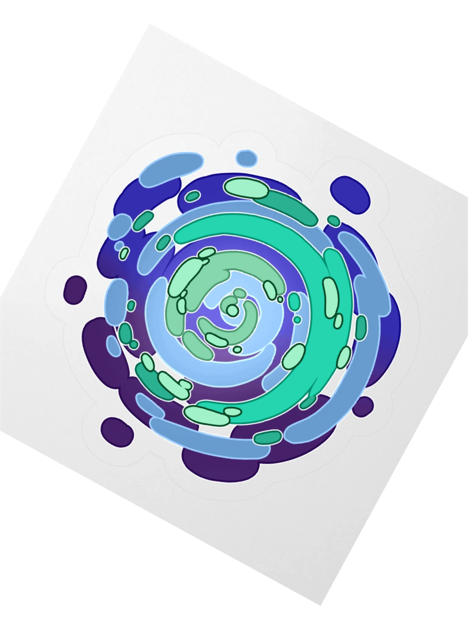 Time Warp Sticker (Gay Pride Flag) product image (2)