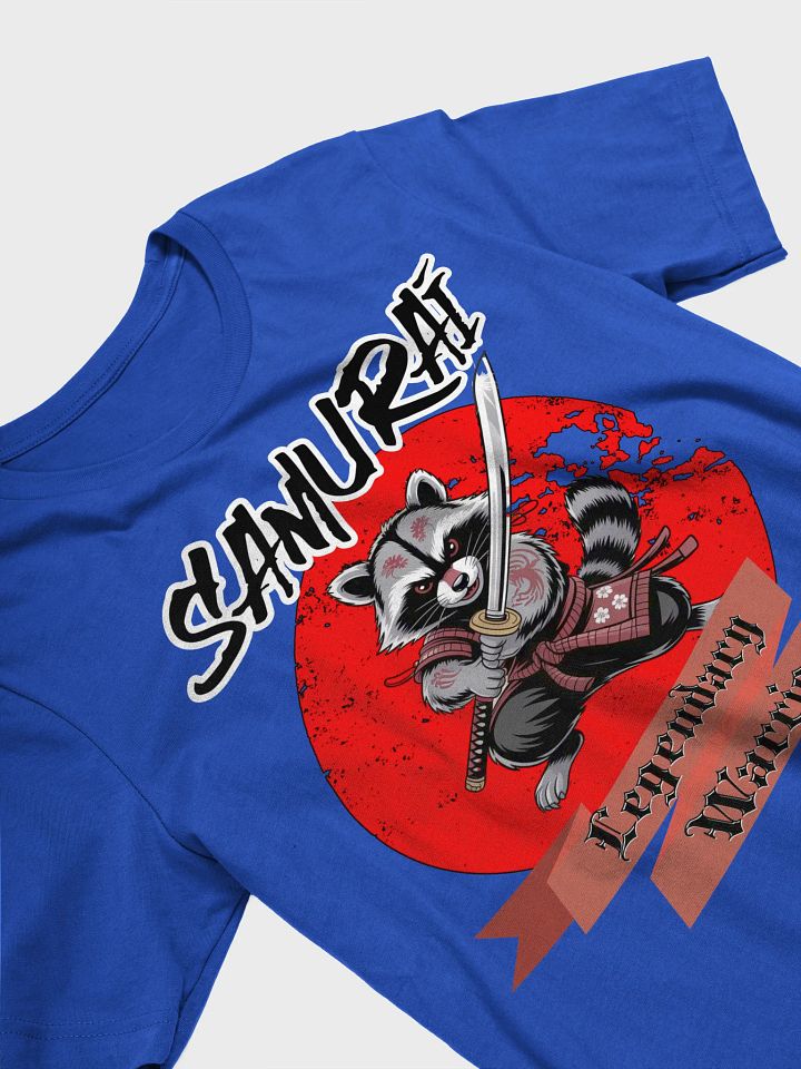 Samurai Legendary Warrior Raccoon Tee product image (12)