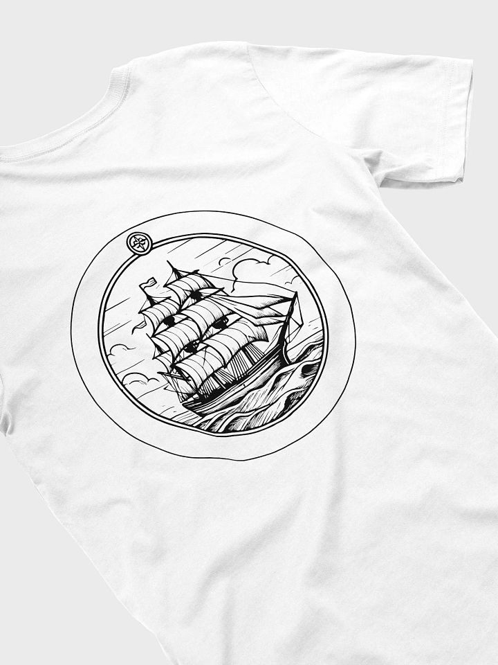 Light T-shirt with black transparant logo without name product image (1)
