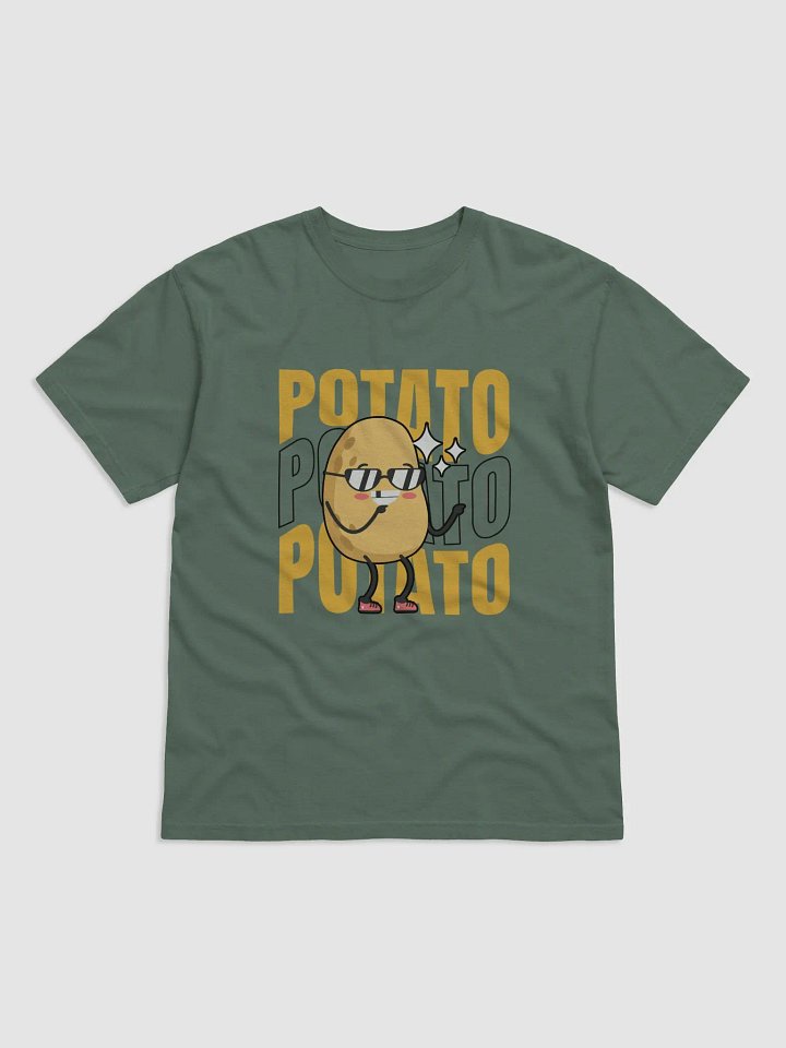 Cool Potato Vibes T-Shirt - Blue Spruce product image (1)