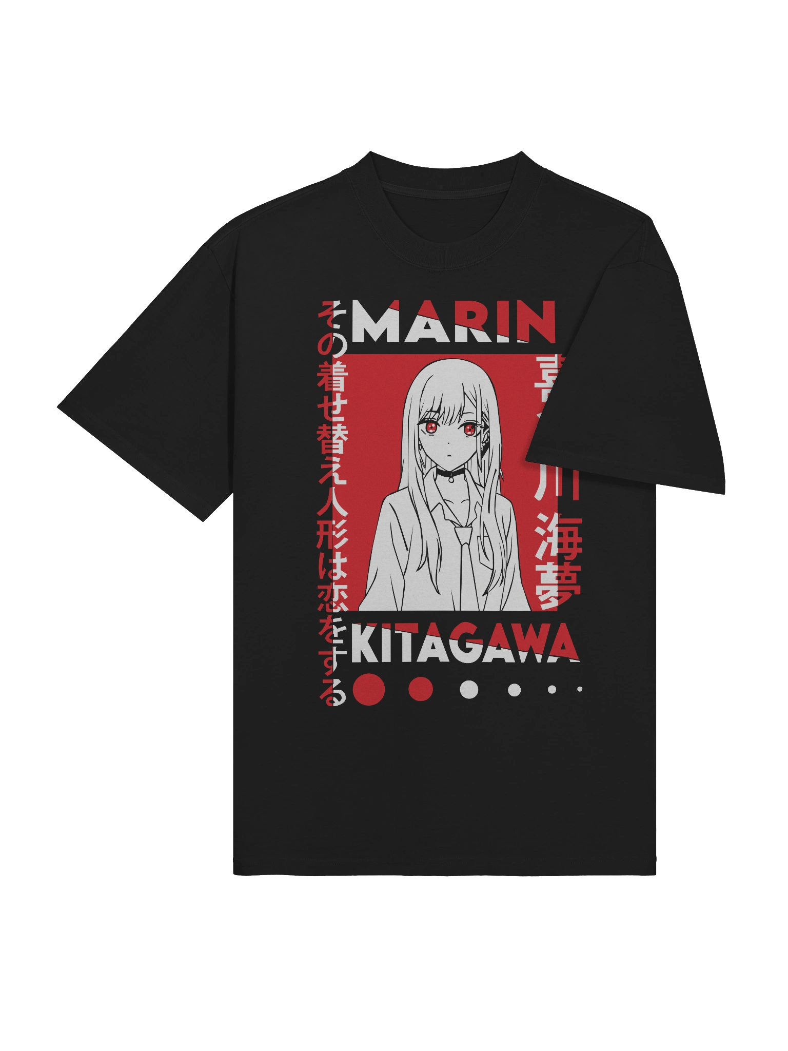 🎭 Marin Kitagawa: Monochrome Muse Tee product image (4)