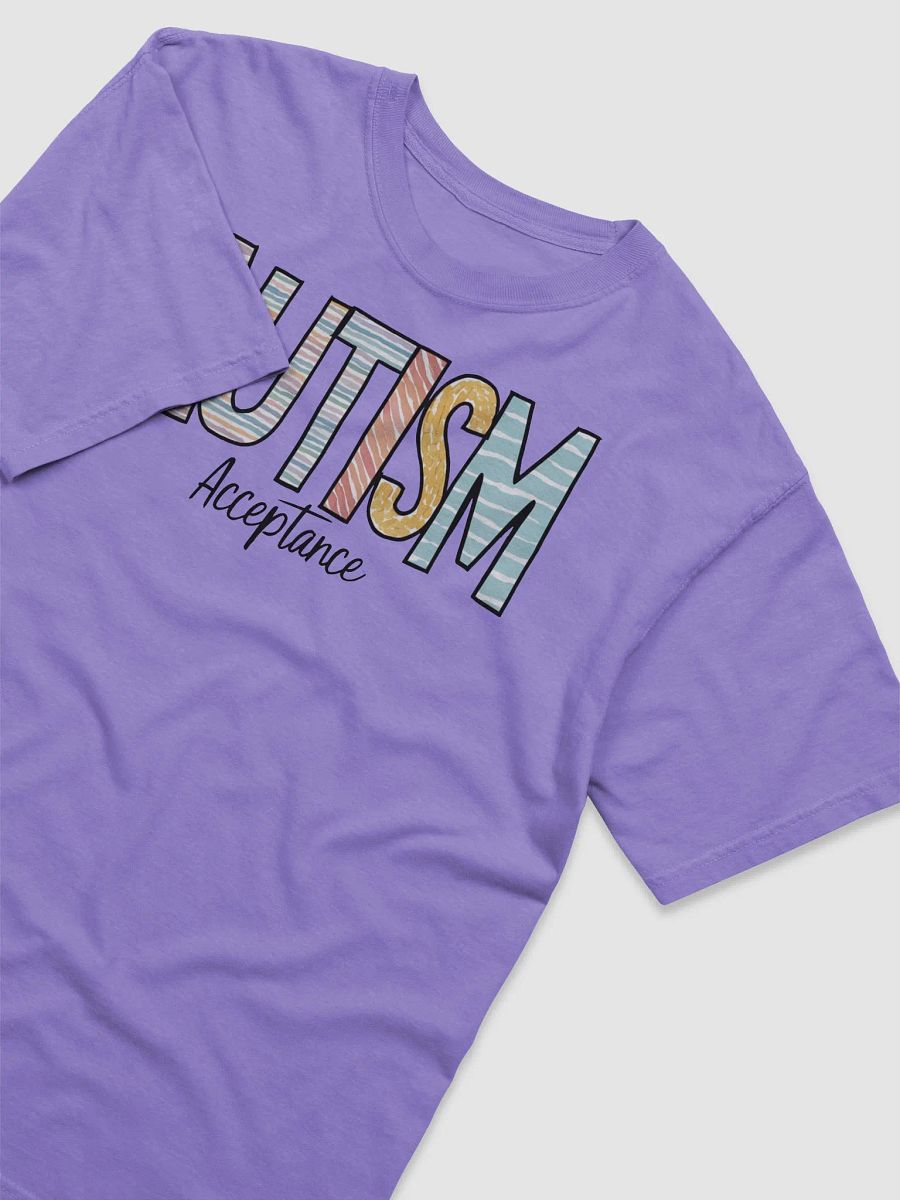 Autism Acceptance Heavyweight Unisex T-shirt product image (4)