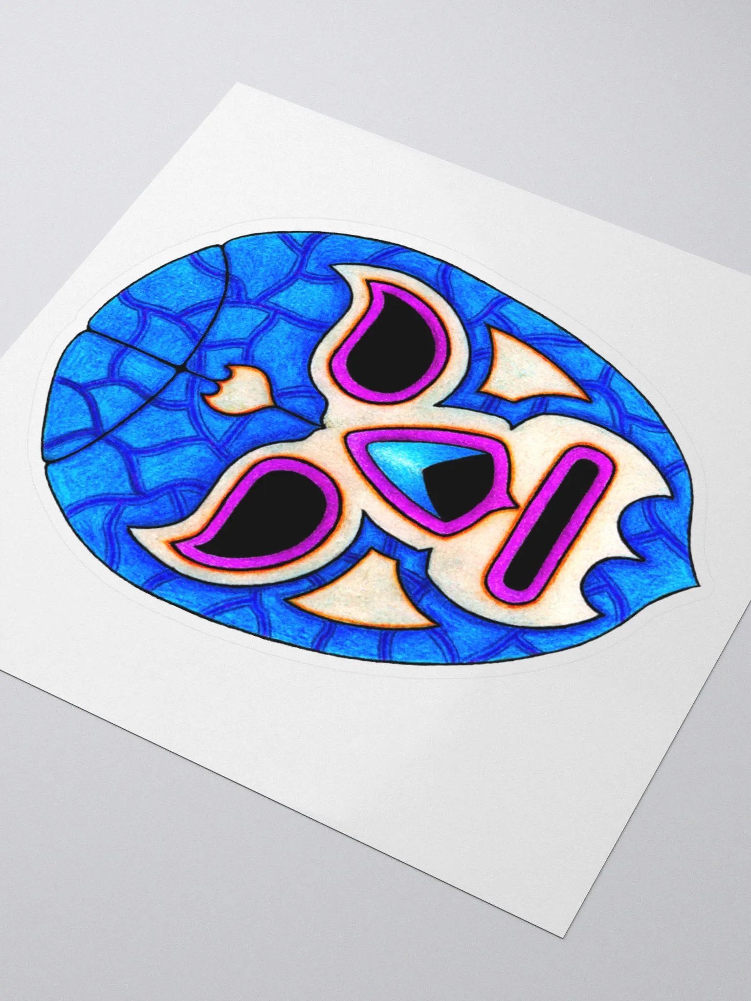 Luchador sticker product image (3)