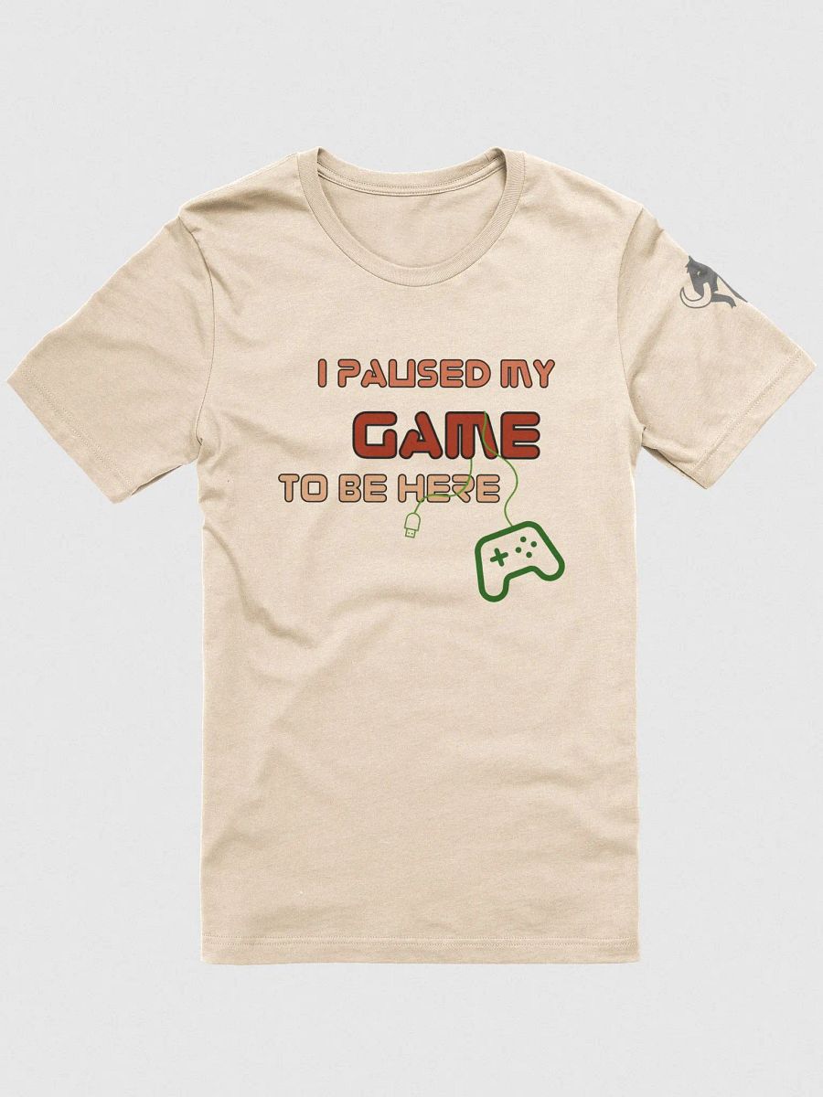 Paused My Game Tee Green product image (11)