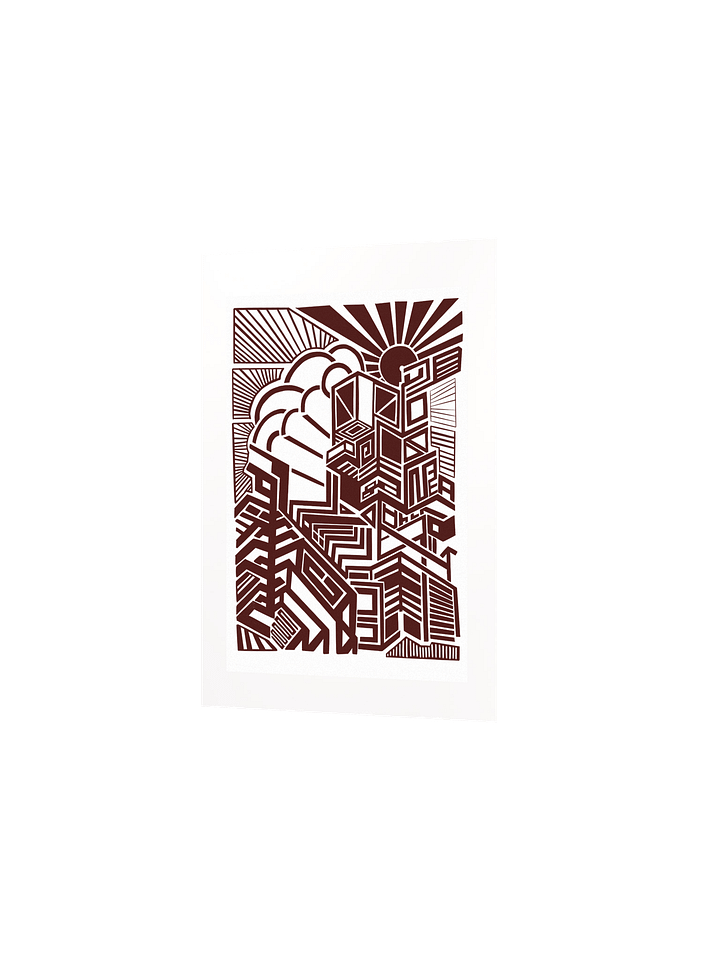 Symmetrical Solace Matte Poster product image (2)