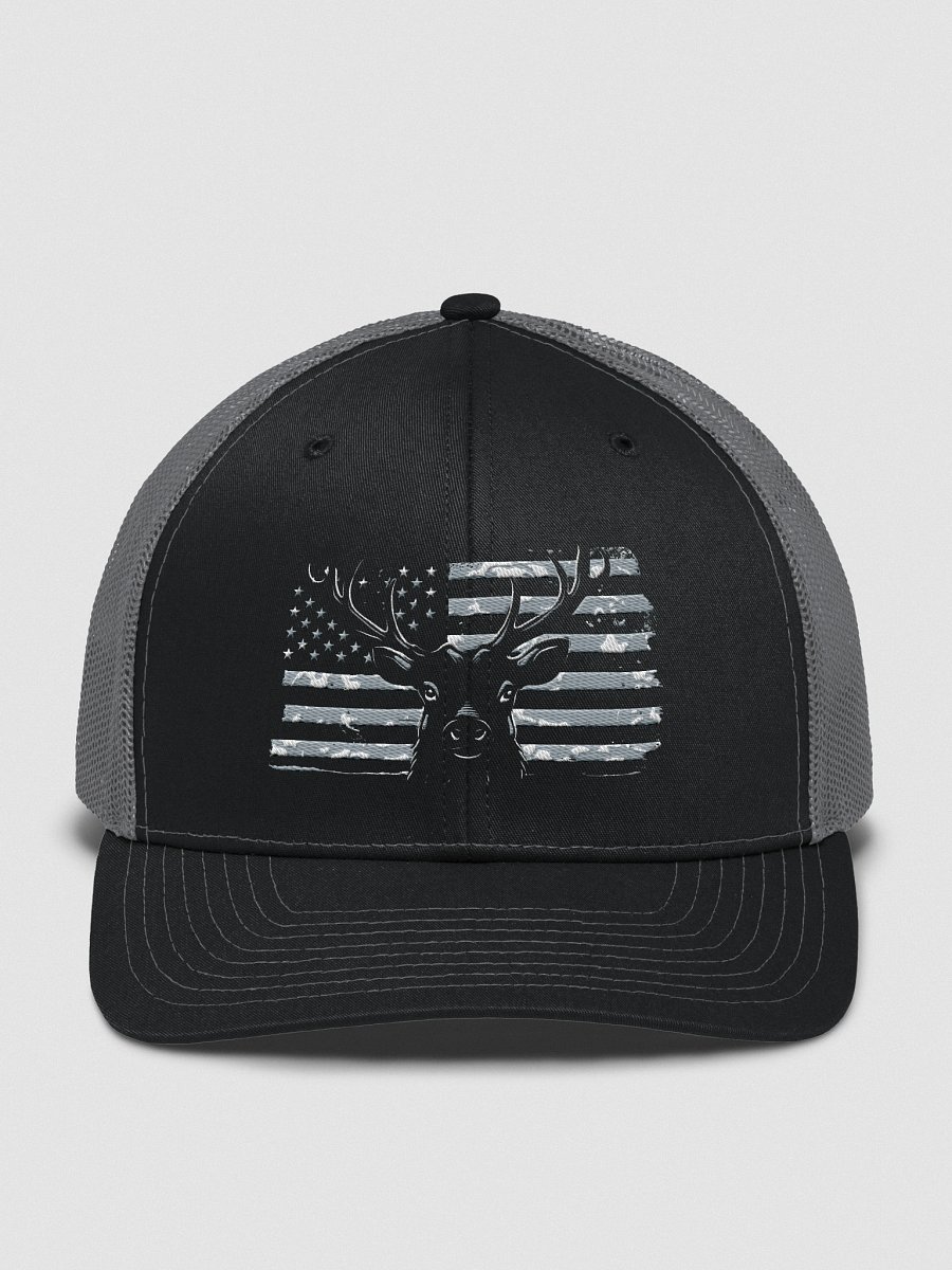 Patriotic Deer Trucker Hat product image (1)