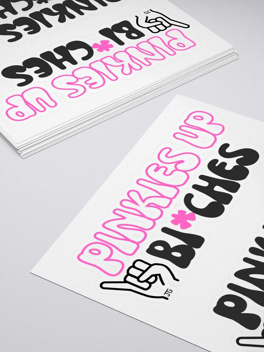 Pinkies Up B Stickers product image (16)