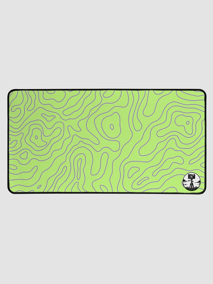 purple/lime damascus deskpad product image (1)