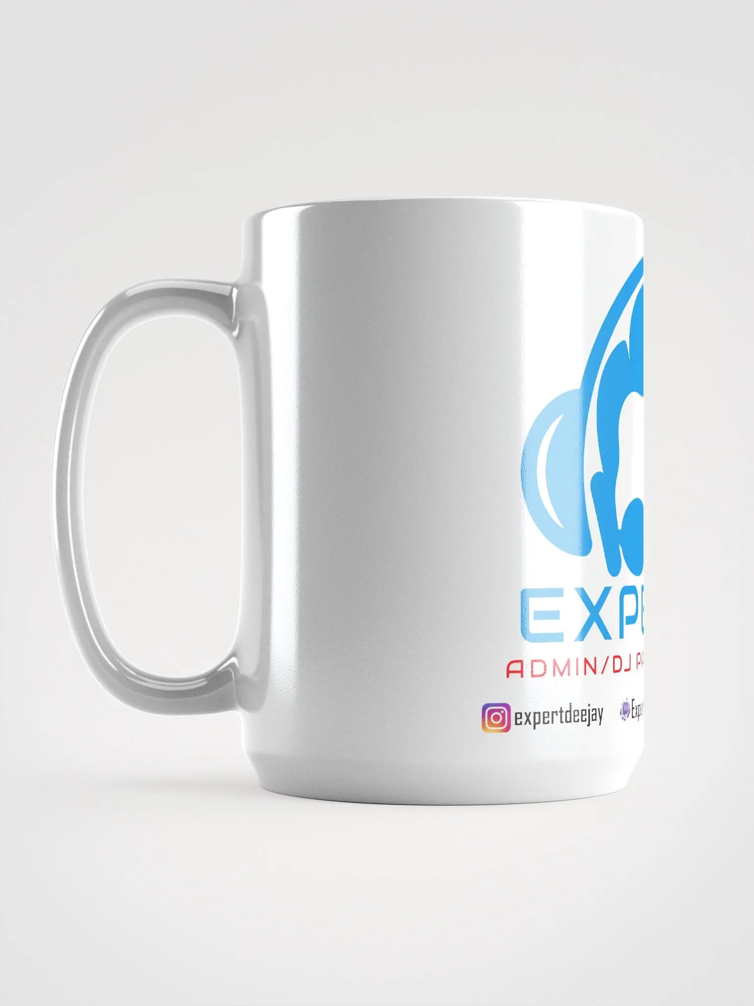 Vibrant EXPERT DJ Mug WHITE Type 1 product image (6)