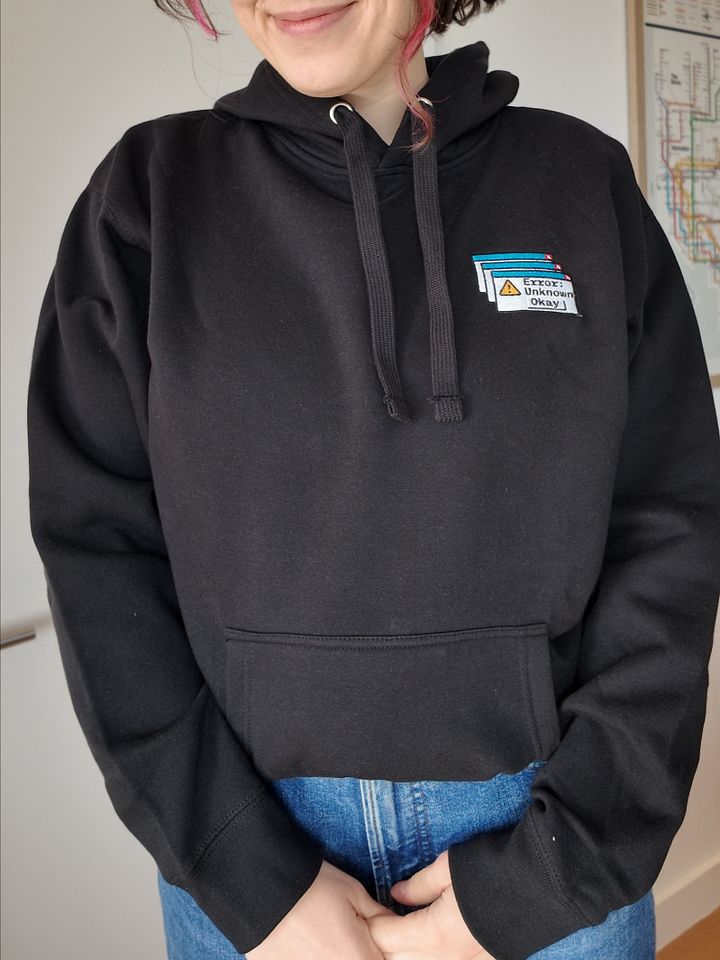 Error Unknown Embroidered Premium Hoodie product image (2)