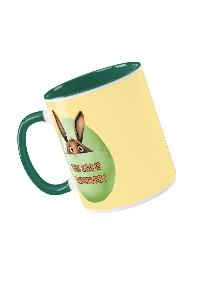 Bunny in Egg Easter Ceramic Mug product image (2)