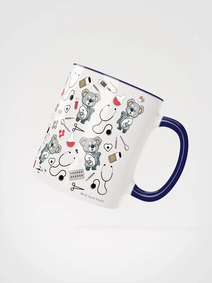 Cute Medical Coat Koala Ceramic Mug product image (7)