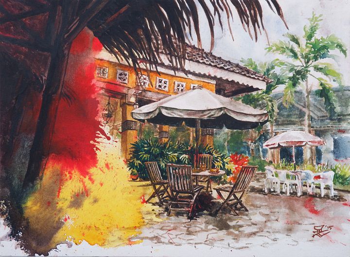 "Blitar, Penginapan" Painting by Deni Je product image (1)