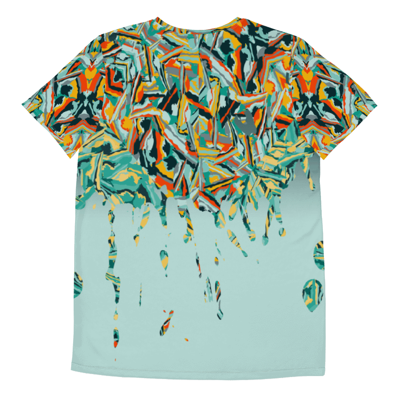 Colorful Destruction | Men´s Athletic T-Shirt product image (6)