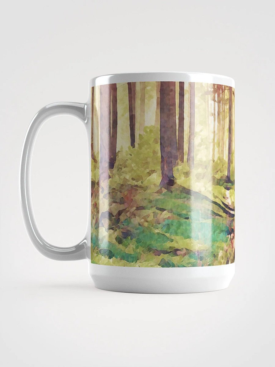 Abstract Graphic | White Coffee Mug | Retreat Treescape product image (1)
