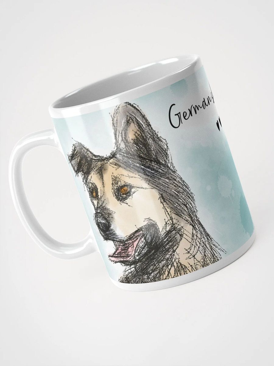 Hand Drawn German Shepherd Love Mug product image (7)