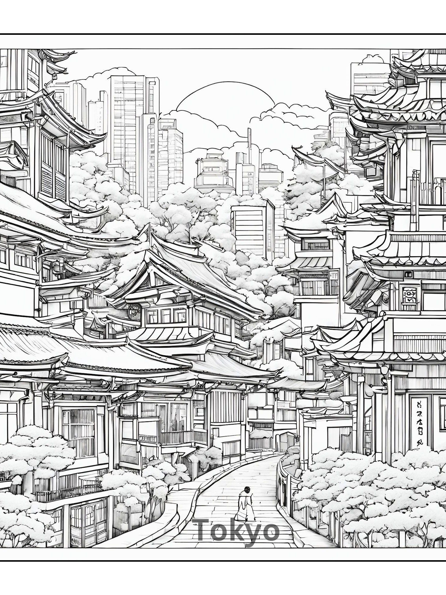 Adult Coloring Book - Travel Theme product image (3)