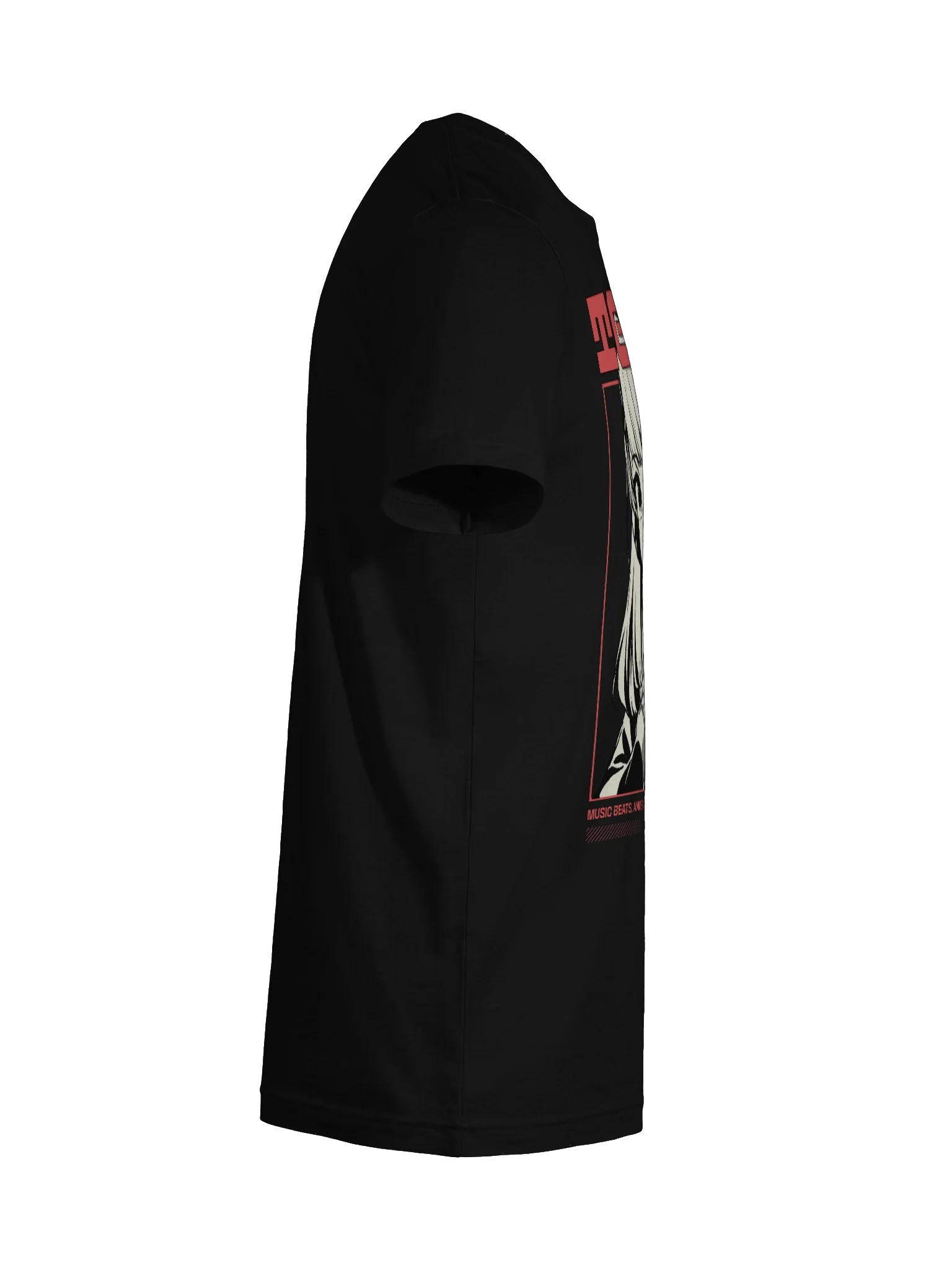 Stylish Anime Waifu Girl T-Shirt for Music and Manga Fans product image (105)