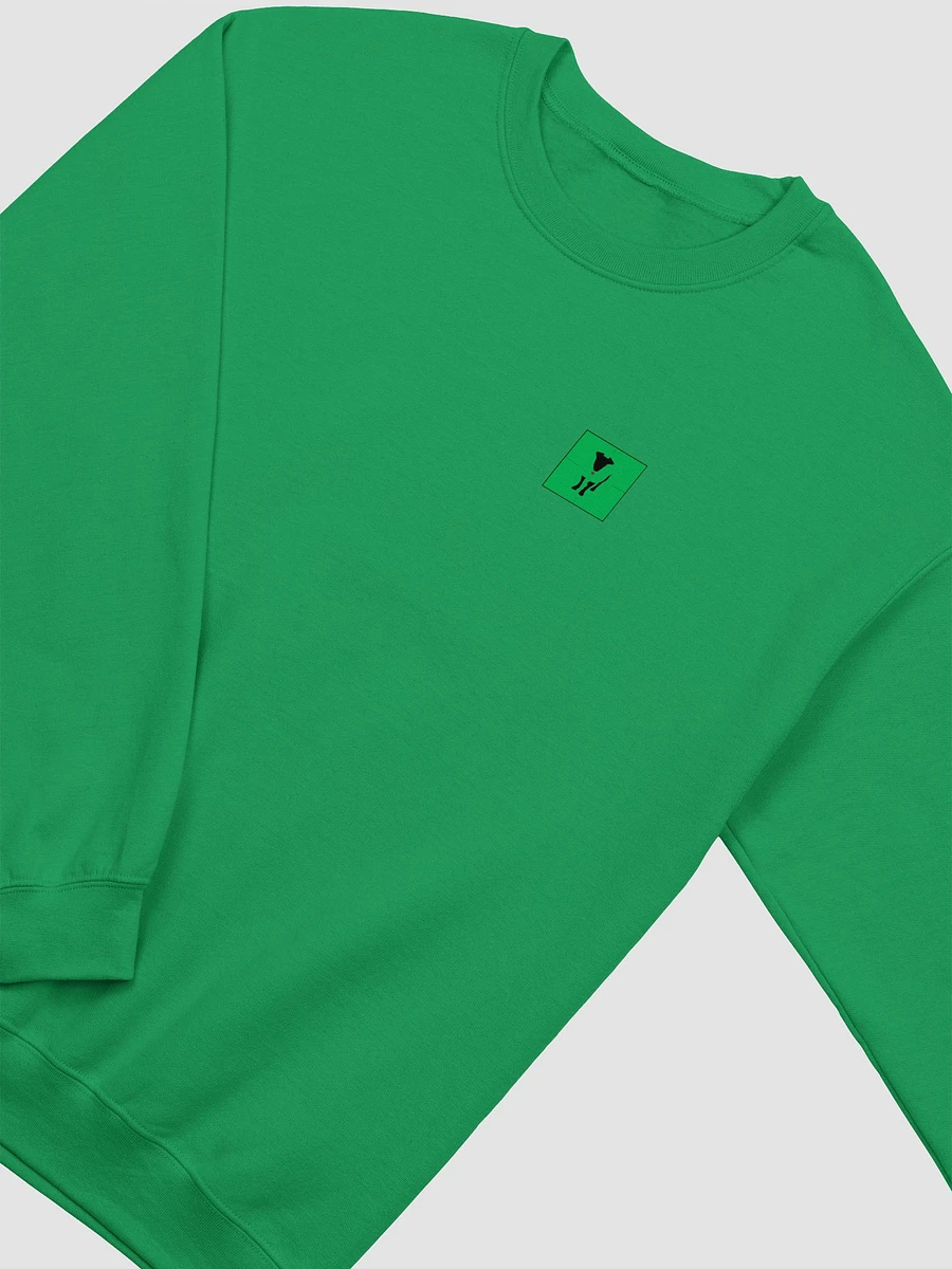Shenanigans Coordinator ☘️ Classic Crewneck Sweatshirt in Irish Green with Large Back Print product image (2)