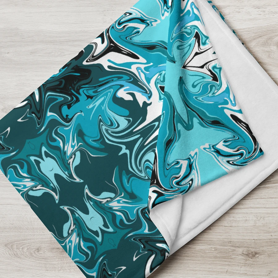 Blue Swirl Blanket product image (7)