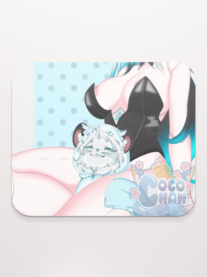 Snowy thighs Mousepad product image (2)