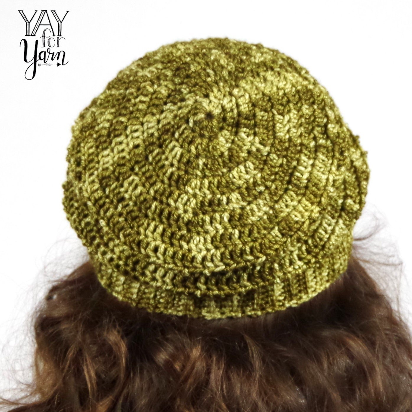 Dots & Dashes Slouchy Hat - PDF Crochet Pattern with Full Photo Tutorial product image (3)